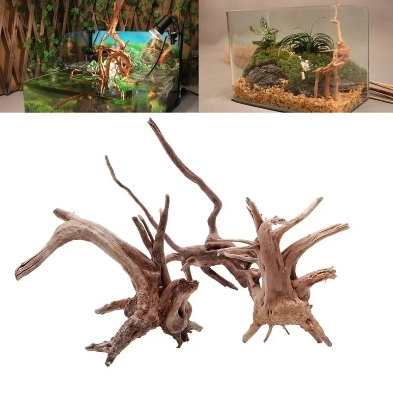 Aquarium Plant Roots - شجرة طبيعية جذع Driftwood لحوض السمك