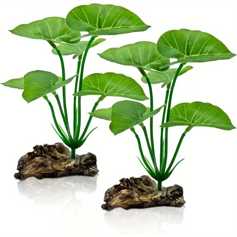 Aquarium Plant Roots - 1 قطعة نباتات حوض السمك الاصطناعية