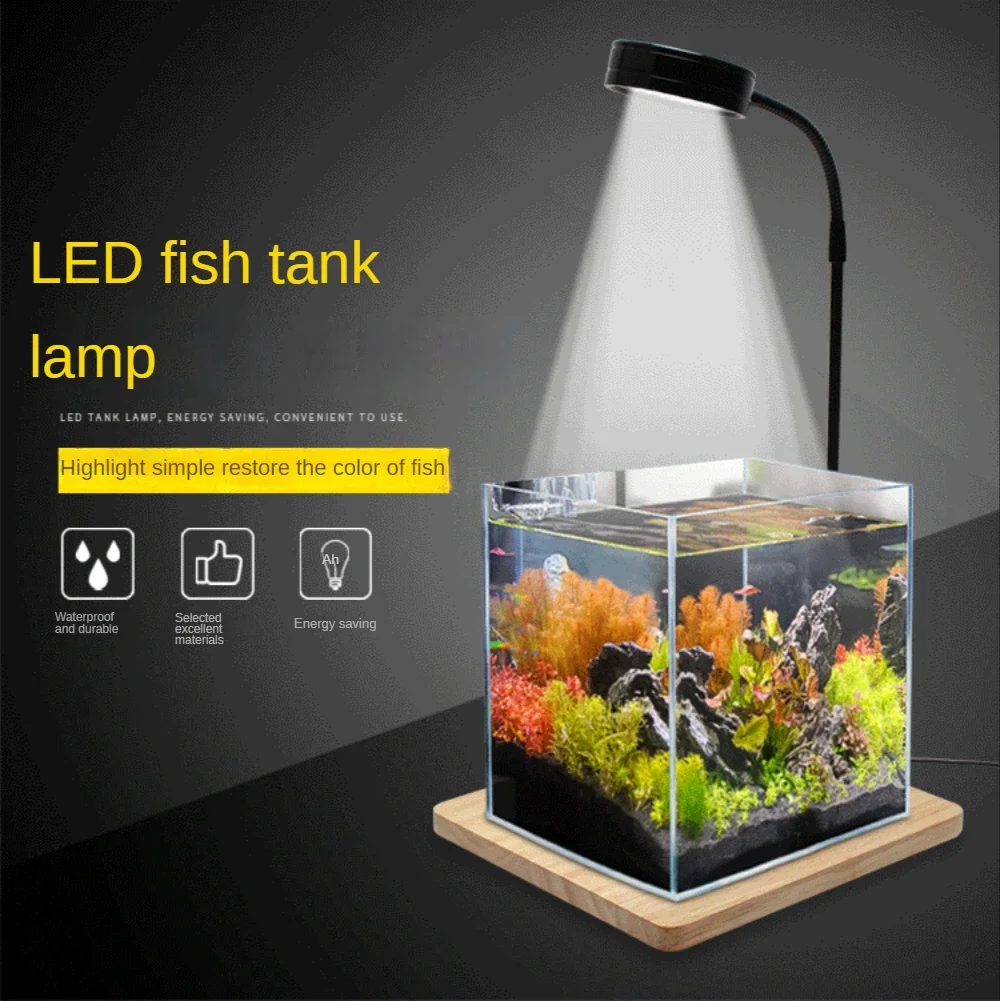 Planted Aquarium For Betta - ضوء LED لحوض السمك مع لوح