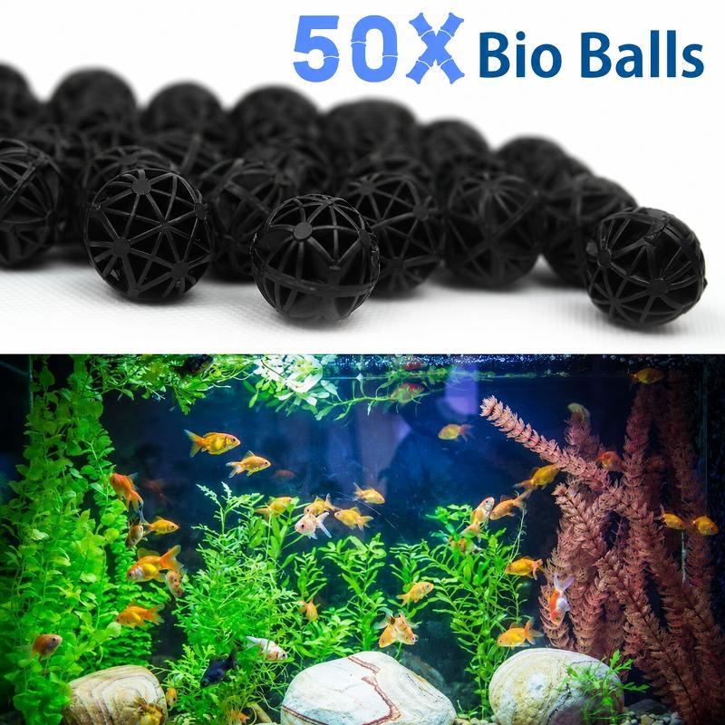 Aquarium Planted Tank Fertilizer - 50 قطعة من الكرات الحيوية بحجم