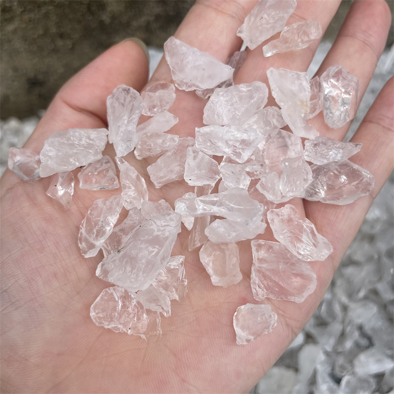 Aquarium Sand White - حجر الكوارتز الطبيعي الشفاف الكريستال الأبيض