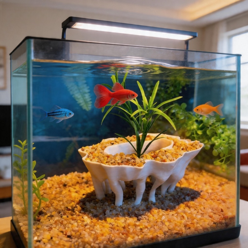 Aquarium Plant Roots - نباتات حوض السمك المطبوعة ثلاثية الأبعاد