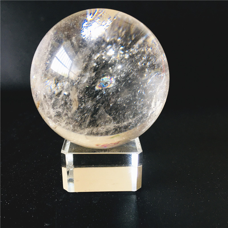 كرة كوارتز بيضاء شفافة طبيعية  - مراجعة Aquarium Sand White وسعره