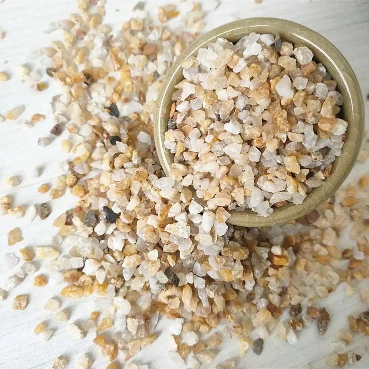 1 قطعة-250 جرام بلورات الطبيعي - مراجعة Aquarium Plant Gravel وسعره