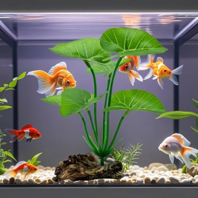 1 قطعة نباتات حوض السمك الاصطن - مراجعة Aquarium Plant Roots وسعره