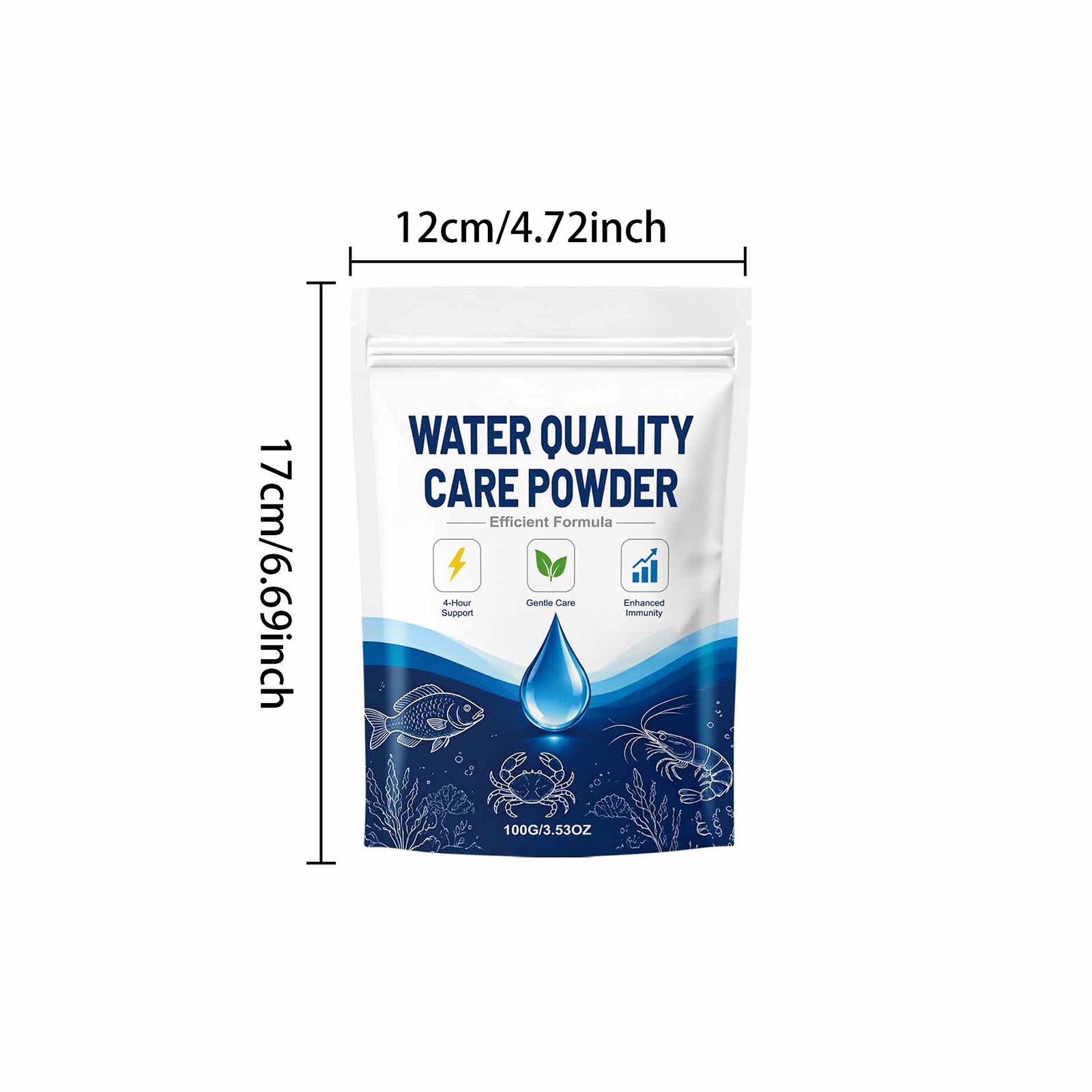 1/2/3/5 قطع من مسحوق تنقية ميا - مراجعة Aquarium Planted Tank Fertilizer وسعره