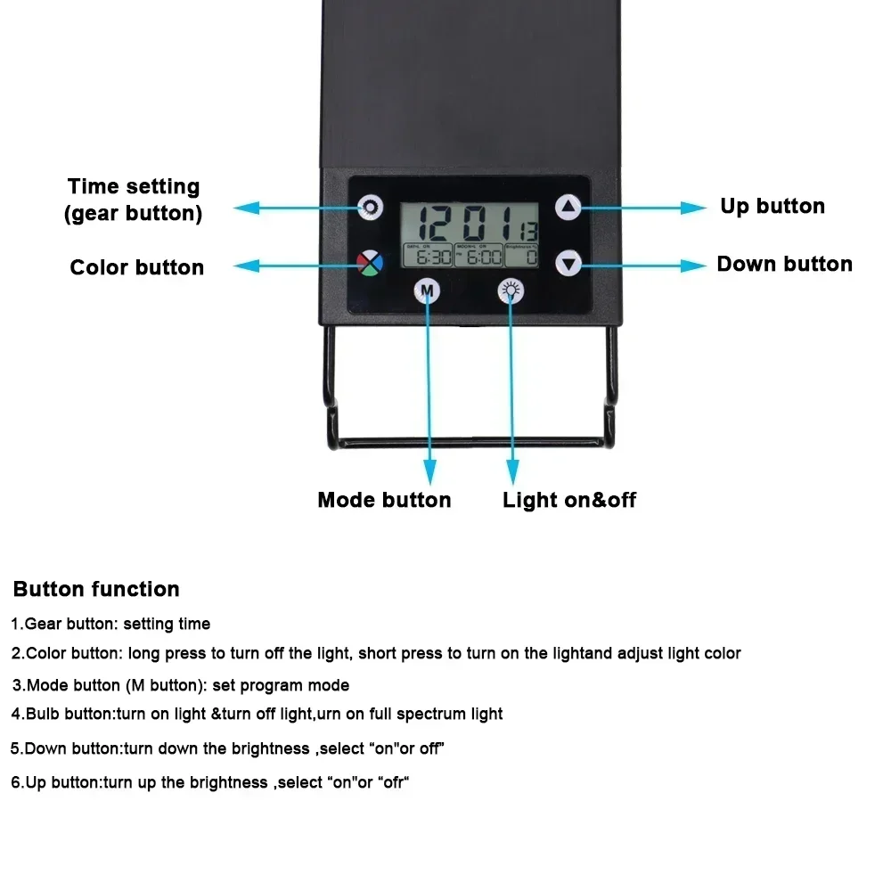 IP68 مقاوم للماء حوض السمك LED - مراجعة Aquarium Planted Tank Fertilizer وسعره