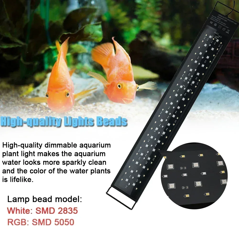 IP68 مقاوم للماء حوض السمك LED - مراجعة Aquarium Planted Tank Fertilizer وسعره