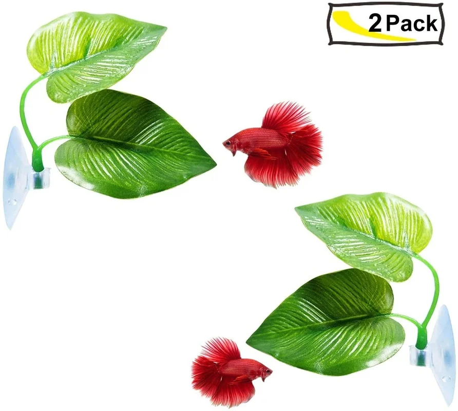 أرجوحة أوراق السمك بيتا محاكاة - مراجعة Aquarium Plant Roots وسعره