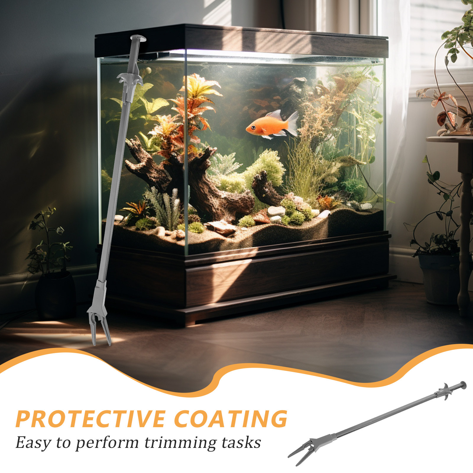 ملقط نباتات للأحواض المائية بط - مراجعة Planted Aquarium Carpet Plant وسعره