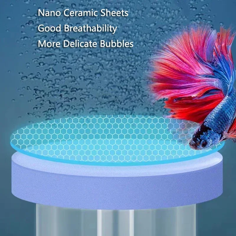 مضخة هواء أكريليك عالية الشفاف - مراجعة Aquarium Sand White وسعره