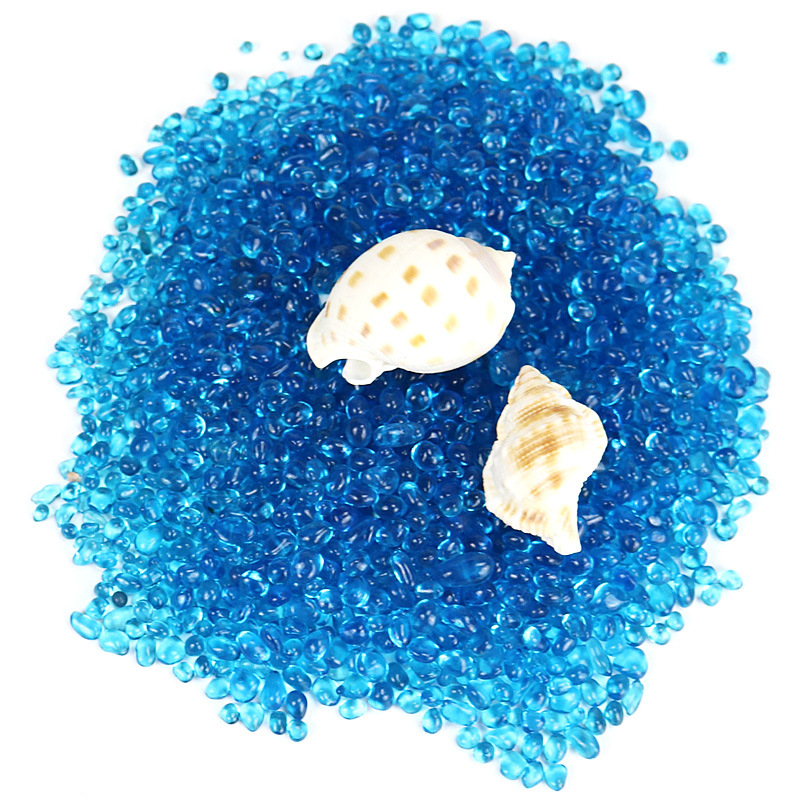 رمل زجاجي ملون لأحواض السمك -  - مراجعة Aquarium Sand White وسعره