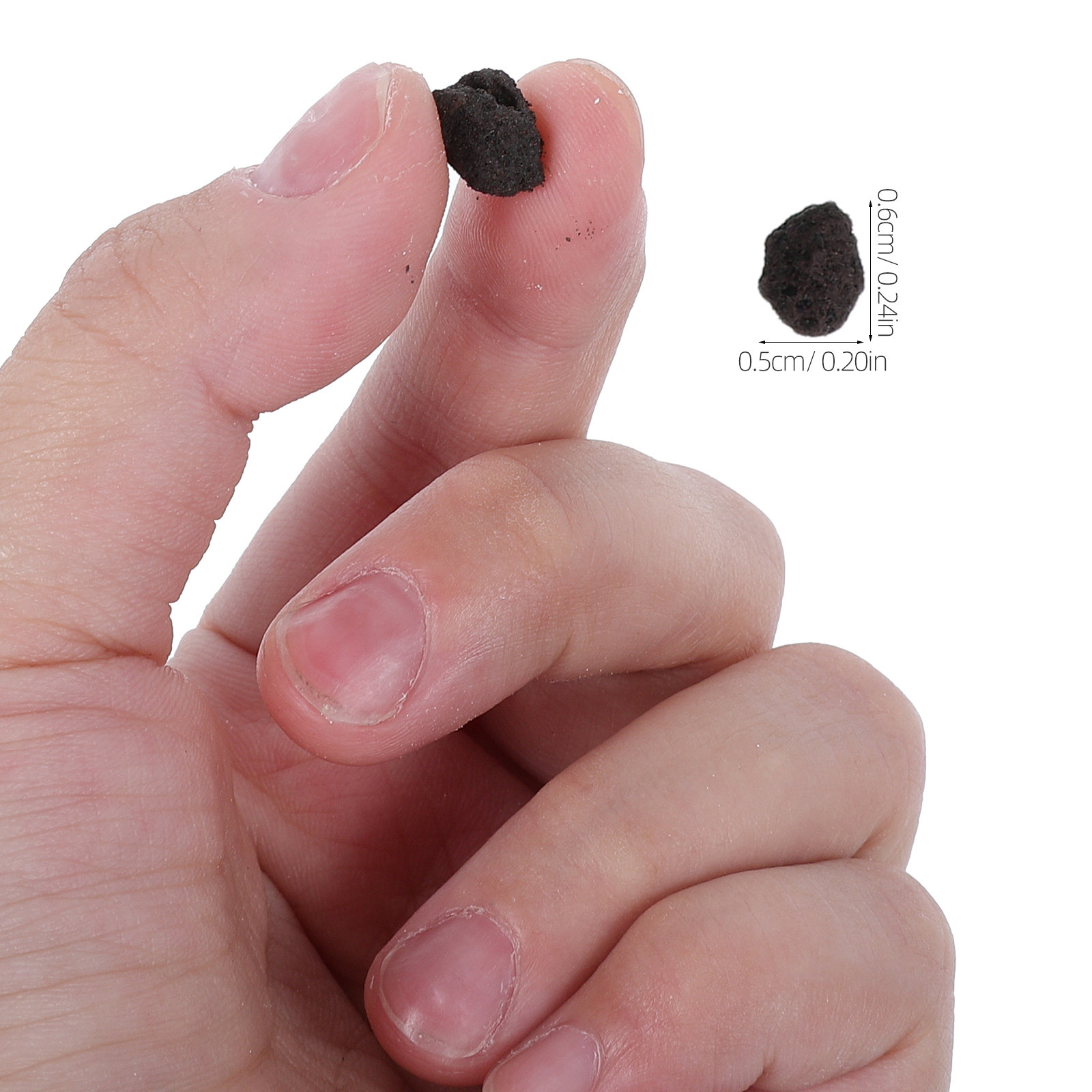 صخور حجرية بركانية سوداء للزين - مراجعة Aquarium Plant Gravel وسعره