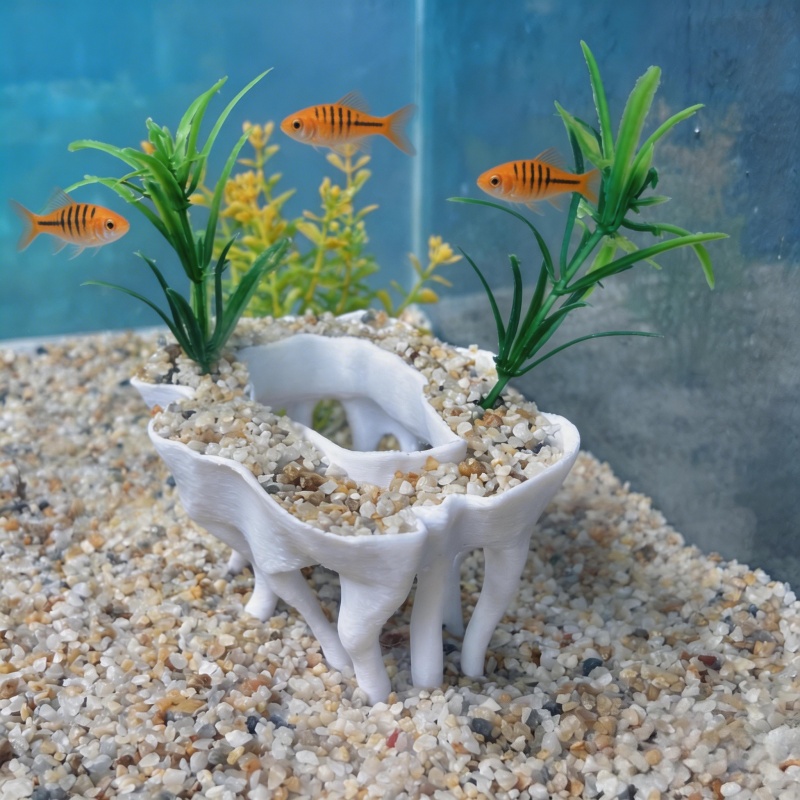 نباتات حوض السمك المطبوعة ثلاث - مراجعة Aquarium Plant Roots وسعره