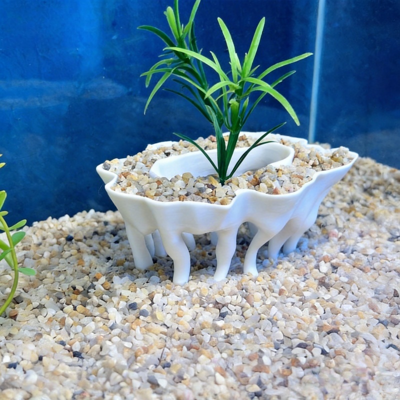 نباتات حوض السمك المطبوعة ثلاث - مراجعة Aquarium Plant Roots وسعره