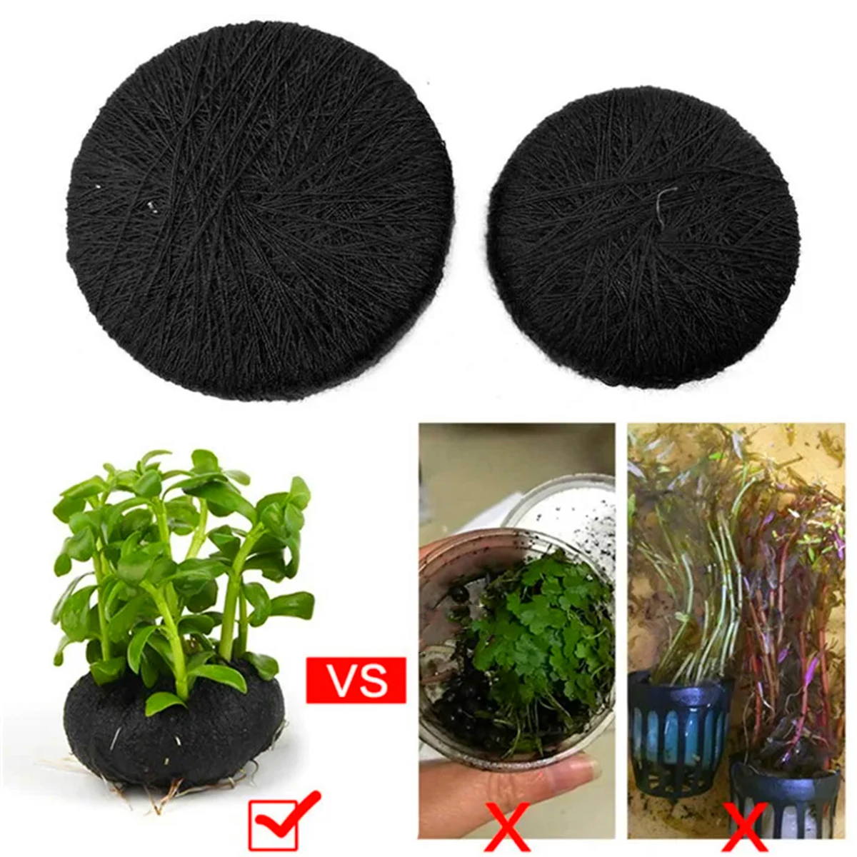 5 قطعة خزان الأسماك السوداء ال - مراجعة Aquarium Plant Roots وسعره