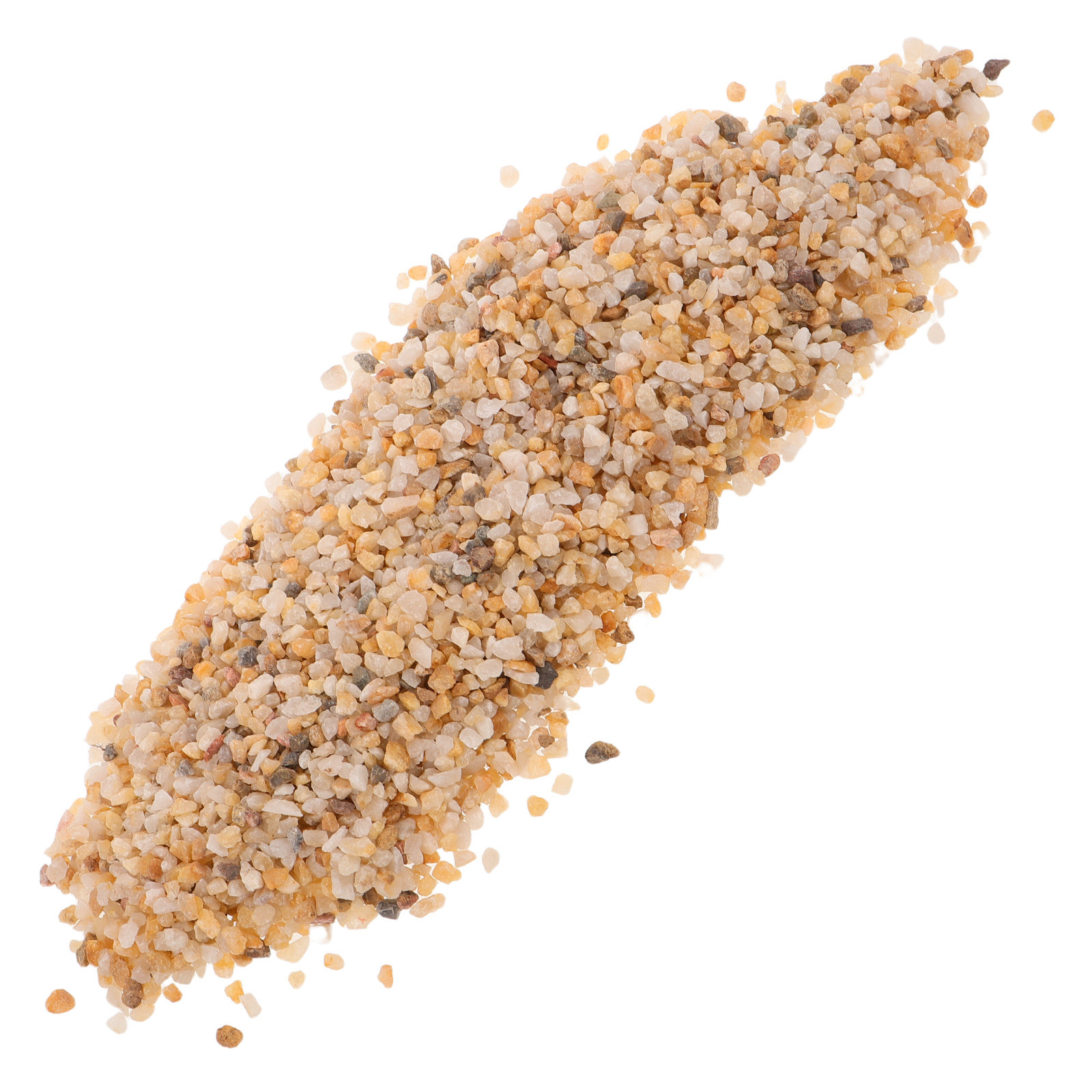 حصى زخرفي صغير لتزيين أحواض ال - مراجعة Aquarium Sand White وسعره
